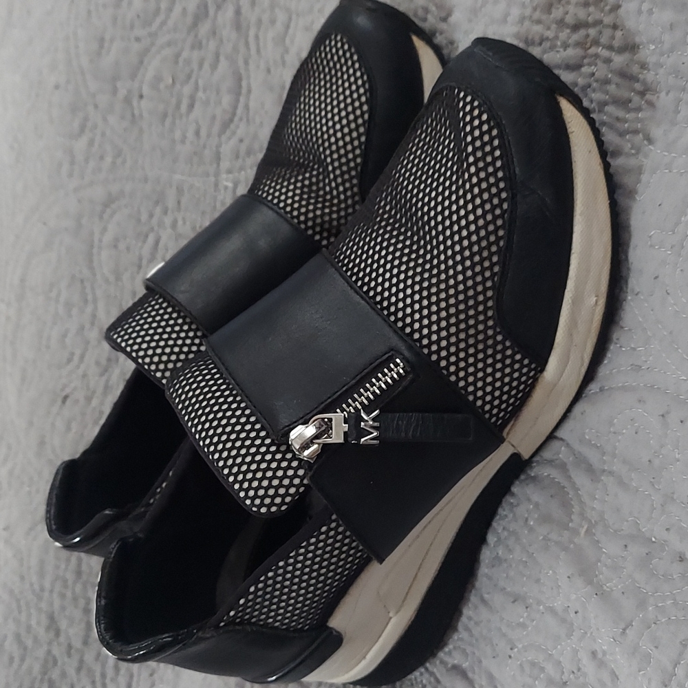 Michael kors platform heel sneakers size 7